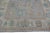 Modern Blue Multicolor Handwoven Turkish Oushak Rug 8'5" X 9'11" For Sale - Image 3 of 6