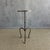 Cannes tall iron drink table in Brass or dark brass Finish. Inspired by the antique version, this small drink table is...