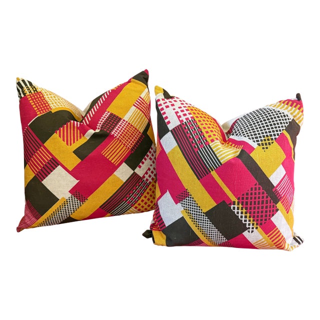 Design Within Reach Throw Pillows- Set of 2 For Sale
