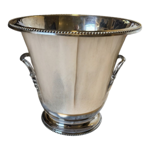 Vintage French Saint-Médard Silver-Plated Champagne Bucket