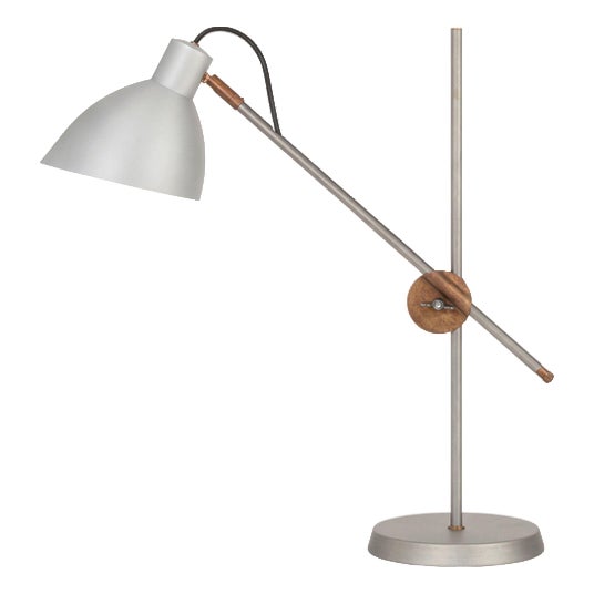 Mid-Century Modern KH#1 Table Lamp in Iron and Brass For Sale