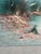 Vintage K. Cummings Signed Coastal Landscape Oil Painting For Sale - Image 4 of 5