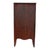 Hepplewhite Mahogany Graduated 4 Drawer Chest With Slayed Legs C1830 For Sale - Image 12 of 12