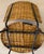 Pair of Vintage Woven Wicker Side or Accent Chairs, Circa 1950s For Sale - Image 12 of 12