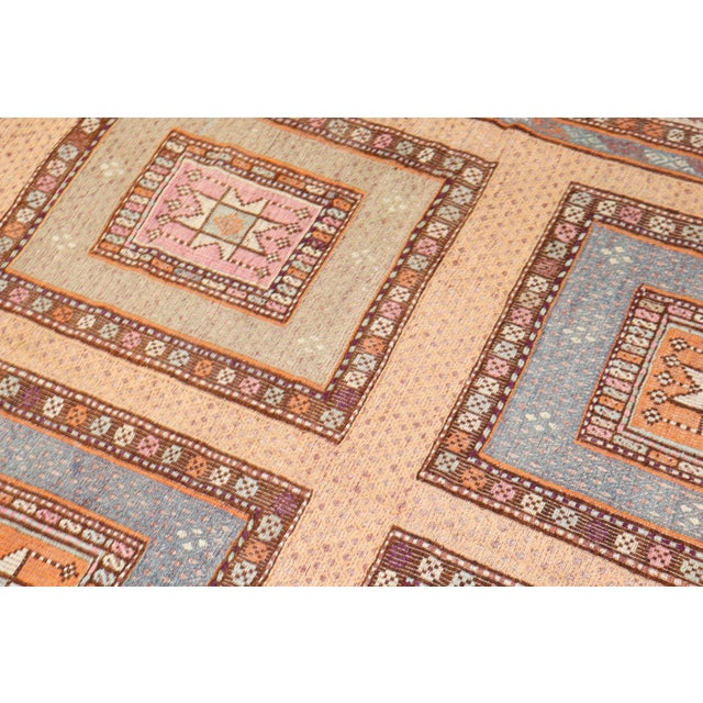 Traditional Vintage Turkish Jajim - 5'11" x 11'7" For Sale - Image 3 of 8