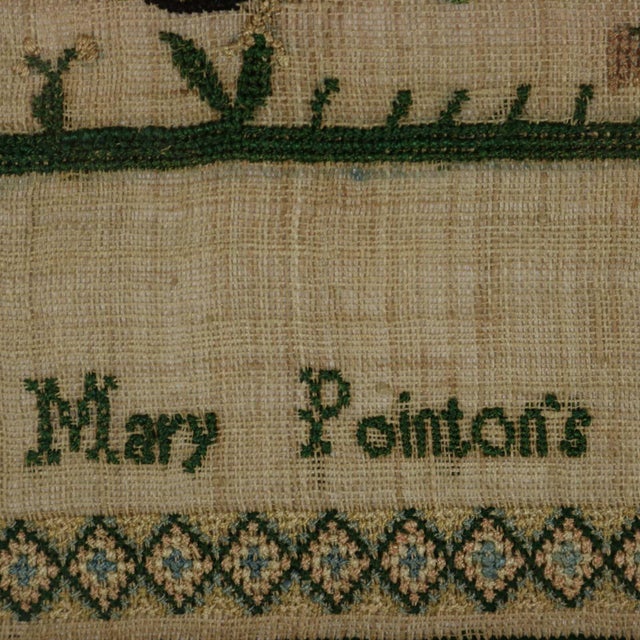 Antique Sampler, 1792, by Mary Pointon For Sale - Image 4 of 14