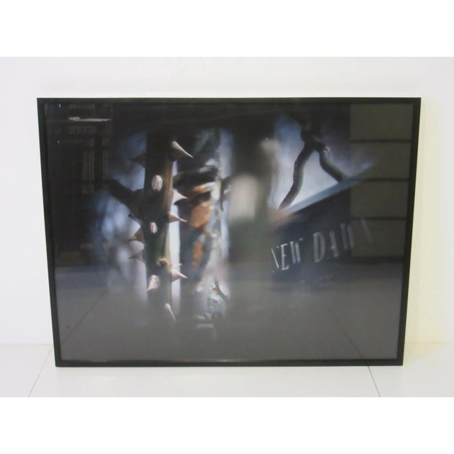 Black 1992 Susan Wides Modern New York Photograph Chromogenic Print "New Dawn" For Sale - Image 8 of 9