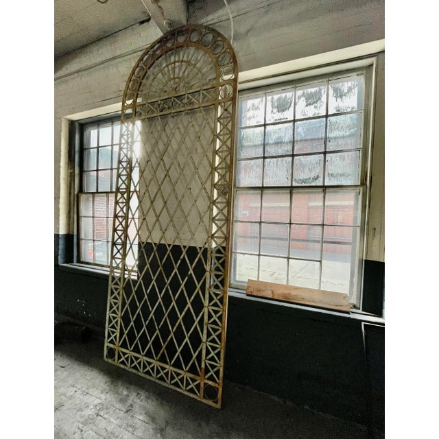 Monumental Antique Window Grille - Beaux Arts Style For Sale - Image 9 of 9