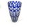 Bohemian Cobalt Blue Cut Crystal Vase, 1960s For Sale - Image 3 of 11