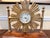 Gold Maitland Smith Giltwood Starburst Sunburst Mantle Clock For Sale - Image 8 of 8