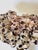 Large Barnacle Cluster on Vintage Italian Wood Pricket For Sale - Image 4 of 4