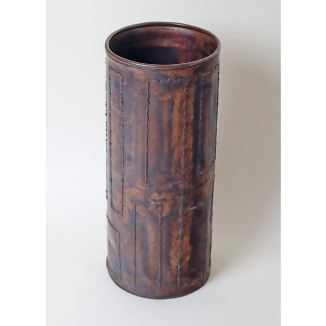 Copper Umbrella Stand, Germany, 1960s For Sale - Image 11 of 16