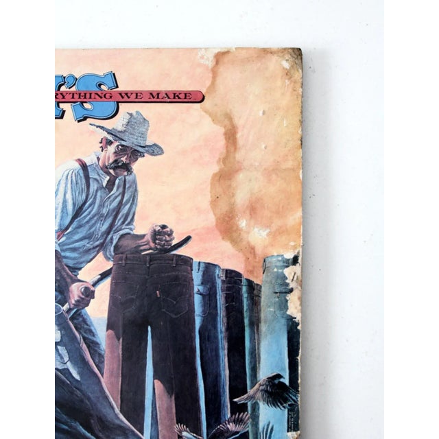 その他 VINTAGE Levi's 70s advertising POSTER Levi's print ad 1978 orig vintage 1970s retro Robert