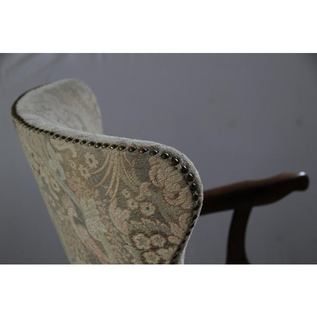 Vintage Danish Art Deco Sofa in Oak, 1940s For Sale - Image 9 of 14