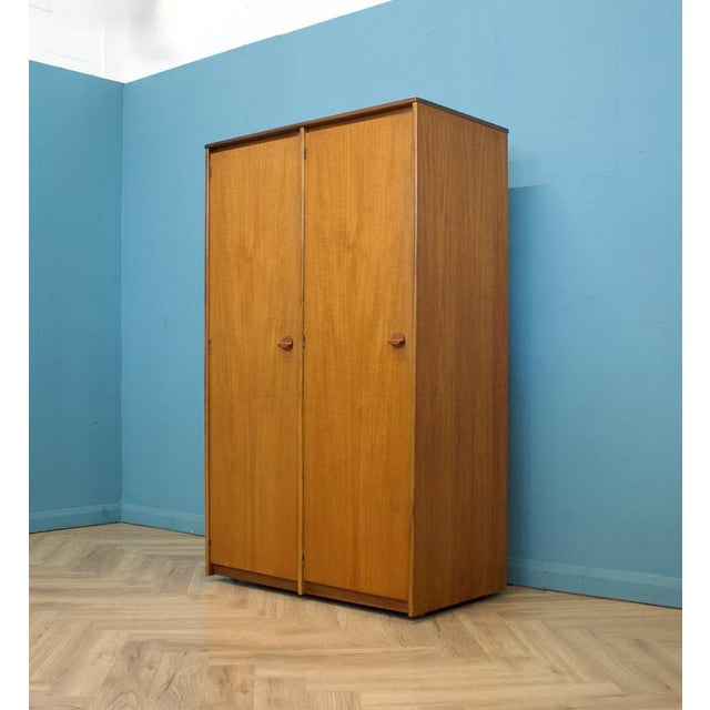 Teak Wardrobe by John & Sylvia Reid for Stag, 1960s For Sale - Image 4 of 11