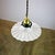 1960s 1960s Milk Glass Vintage Industrial Pendant Light 8 For Sale - Image 5 of 17