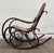 Vintage Thonet Style Bentwood Beechwood Cane Seat Cane Back Rocking Chair For Sale - Image 10 of 17