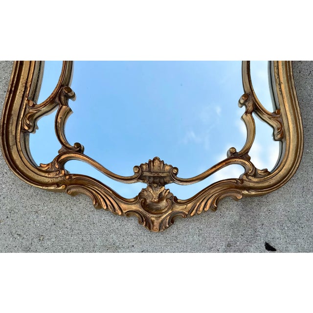 1960s 1960’s Gilt Regency Wall Mirror by Barbara Byrd For Sale - Image 5 of 7
