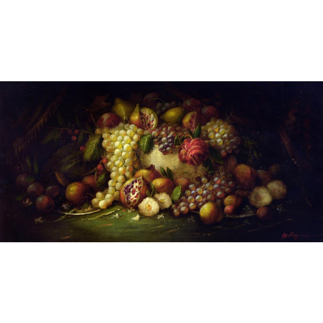 Massimo Reggiani, Still Life, 1990s, Oil on Canvas For Sale - Image 3 of 8