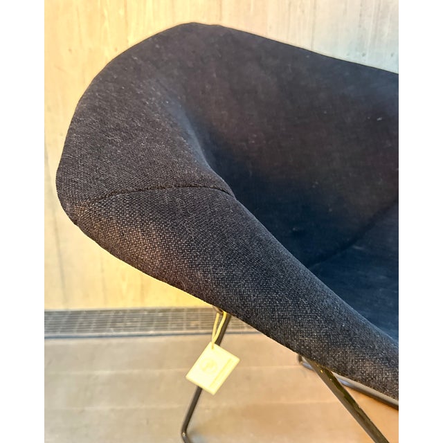 Bertoia Diamond Chair in Full Upholstery by Harry Bertoia for Knoll International, 1980s For Sale - Image 11 of 13