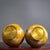 Yellow Late 19th Century Pair of Yellow Cloisonné Enamel Dragon and Phoenix Vases For Sale - Image 8 of 9