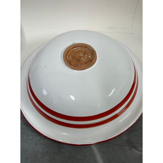 Rustic Mediterranean Bowls and Jar from Capodimonte, Italy, 1950s, Set of 3 For Sale - Image 3 of 14