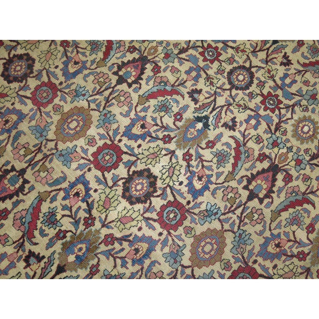 A Persian Classic woven in the city of Doroksh. The pattern and colors can be mistaken for a 19th century persian...
