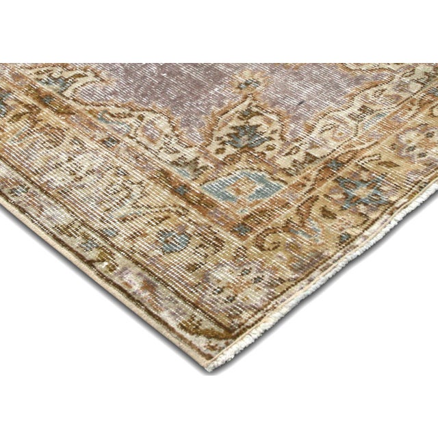 Traditional 1960s Turkish Oushak Runner For Sale - Image 3 of 6