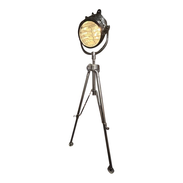 Authentic Restoration Hardware Huge Royal Master Sealight Floor Lamp For Sale