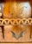 Victorian 1880s Eastlake Aesthetic Movement Walnut Hall Mirror With Marble Shelf & Drawer For Sale - Image 3 of 16