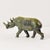 Early 20th Century Shona Stone Rhino Sculpture For Sale - Image 4 of 7