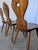Farmhouse Tyrolean Chair with Heart Cutout Back, 1970s, Set of 4 For Sale - Image 12 of 18