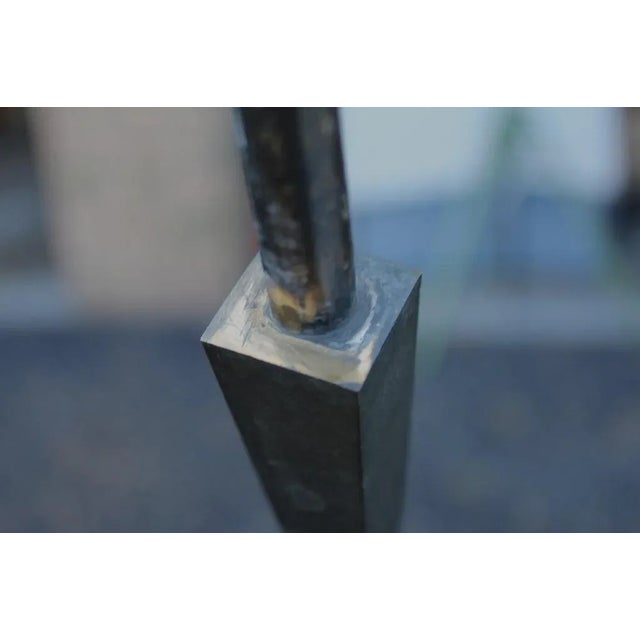 Pivoting Carved Wood Gull on Marble Base For Sale - Image 9 of 11