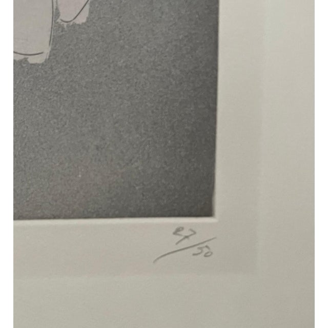 Giacomo Manzú, Italian Monochrome Woman on Swing Giacomo Manzù, c. 20th century For Sale In Miami - Image 6 of 6