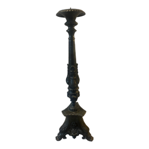 Late 20th Century Brass/Cast Iron Candelabra