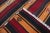 1960s Southwestern Red Striped Oushak Natural Kilim Rug For Sale In Sacramento - Image 6 of 13