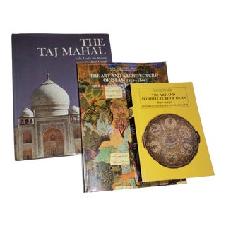Islamic Art, Architecture & Taj Mahal - Set of 3 - Coffee Table Books For Sale