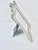 Traditional Vintage Tabletop Silverplate Frame With Mirror For Sale - Image 3 of 5