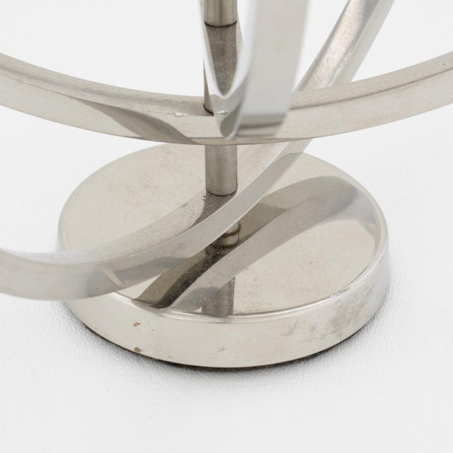 Xavier Feal Brutalist Kinetic Metal Sculpture, Candle Tree, Circa 1970 For Sale In Atlanta - Image 6 of 8