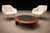This sculptural round coffee table embodies the quiet confidence and material richness that define Brazilian Modern design...