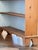 19th Century Pine Open Bookcase With Painted Blue Interior For Sale - Image 10 of 13