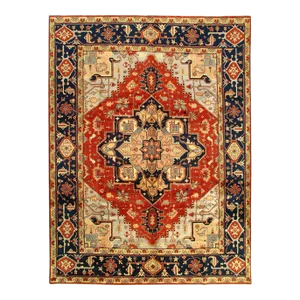 2020s Fine Hand Knotted Persian Serapi Design