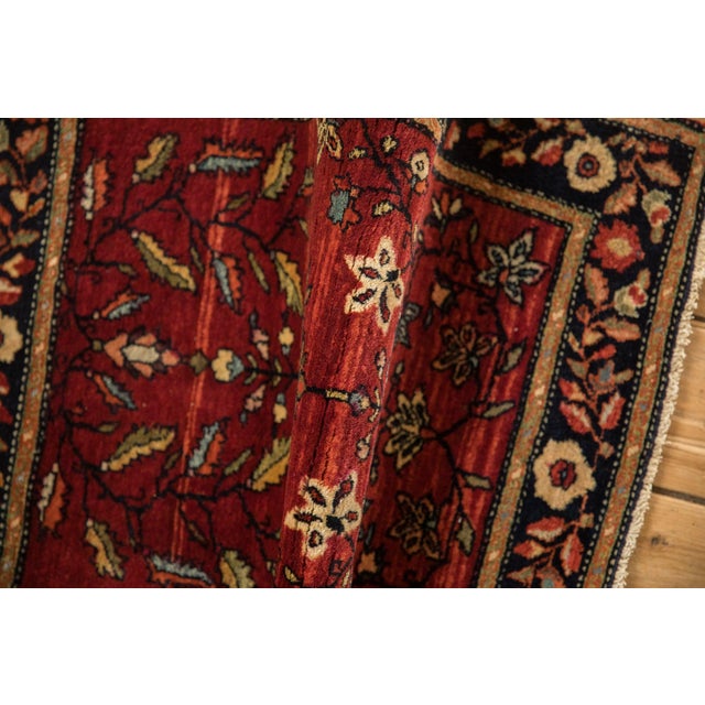 Antique Farahan Sarouk Square Rug Mat - 2'1" x 2'6" For Sale - Image 9 of 9