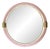 Round Torchon-Torciglione Murano Glass Mirror by Simoeng For Sale