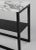 Black Powder Coated and Marble Eros Console Table by Casa Botelho For Sale - Image 9 of 10