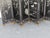 Asian Oriental Tall Six Panel Hand Painted Privacy Screen Room Divider 6439 For Sale - Image 14 of 18