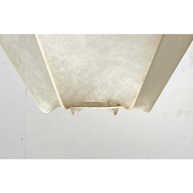 Mid-Century Modern German Cocoon Pendant Lamp by Friedel Wauer for Goldkant Leuchten, 1960s For Sale - Image 16 of 18