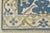Oushak Runner 2’7” X 9’10” Blue Wool Tribal Hand-Knotted Oriental Rug For Sale - Image 10 of 13