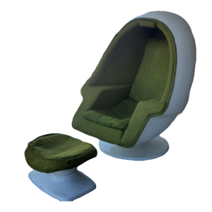 Original 1960s Lee West "Lee Music Chamber" Stereo Chair With Built-in Speakers