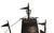 Black Vintage Wall Light in Iron, 1960 For Sale - Image 8 of 10